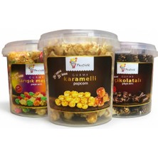 Kovada Atıştırmalık Popcorn Paketi- 120G x 3  Çikolata , Karamel , Karışık Meyveli
