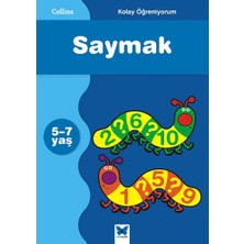 Mavi Kelebek Yayınları Kolay Öğreniyorum Serisi - Saymak (5-7 Yaş)