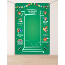 heptex Maceraya Devam Hatıra Fotoğraf Panosu Branda 160X200