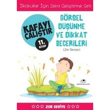 Uğurböceği Yayınları Kafayı Çalıştır 11 - Görsel Düşünme ve Dikkat Becerileri (Zor Seviye)