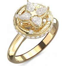 Guess Kadın Gold Yüzük JGUJUBR06464JWYG56