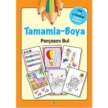 Pia Çocuk Yayınları Tamamla - Boya - Parçasını Bul