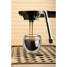 Bauer Tools Espresso Bardağı  80 ml Kahve Bardağı Çift Cidarlı Bardak 1 Adet