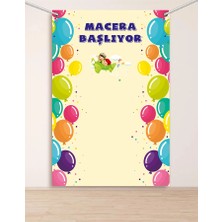 heptex Macera Başlıyor Hatıra Fotoğraf Panosu Branda 160X200