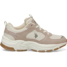 U.s. Polo Assn. Sorley Bej Kadın Sneaker