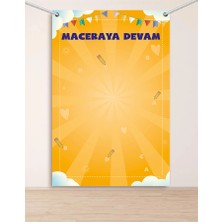 heptex Maceraya Devam Hatıra Fotoğraf Panosu Branda 100X150