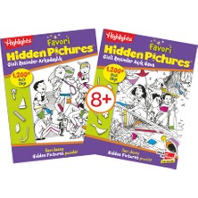 Dikkat Atölyesi Yayınları Highlights Favori Hidden Pictures (Gizli Resimler) 2'li Set