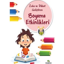 Bookalemun Yayınevi Zeka ve Dikkat Geliştiren Boyama Etkinlikleri