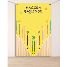 heptex Macera Başlıyor Hatıra Fotoğraf Panosu Branda 160X200