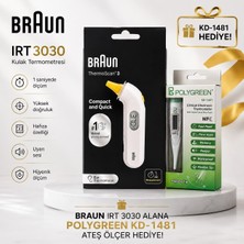 Braun IRT3030 Ateş Ölçer Alana Polygreen KD-1481 Hediyeli