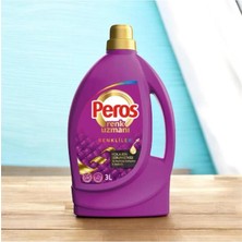 Peros Sıvı Bakım Renk Uzmanı Renkliler Için Sıvı Çamaşır Deterjanı 3 L