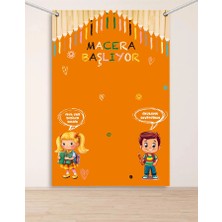 heptex Macera Başlıyor Hatıra Fotoğraf Panosu Branda 100X150
