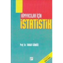 Gazi Kitabevi Kimyacılar Için Istatistik