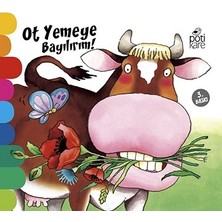 Potikare Yayıncılık Delikli Kitaplar Serisi - Ot Yemeye Bayılırım!