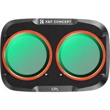 K&f Concept Osmo Pocket 4p Uyumlu Cpl Filtre (Osmo Pocket 4 Pro Cpl Filtre)