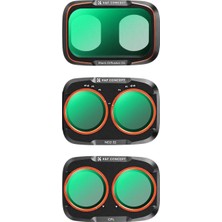 K&f Concept Osmo Pocket 4p Uyumlu Filtre Seti Cpl + Black Diffusion 1/4 + Nd2-32 Filtre Kiti