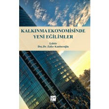 Gazi Kitabevi Kalkınma Ekonomisinde Yeni Eğilimler