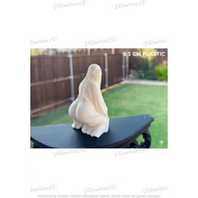Filkorium3D Halloween Korkunç Hayalet Figürü- 8.5 cm Cadılar Bayramı Hayalet Hediyelik Biblo Plastik