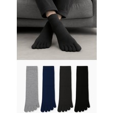 Active Bnnsocks Erkek Mantar Önleyici Parmak Çorap Antrasit
