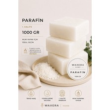 Waxera 1000 gr 1. Kalite Blok Parafin 1000 Gr| Mum Yapımı Için Parafin | Mum Ham Maddesi