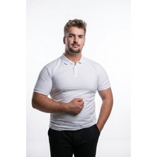 Tugia Tugıa Erkek Basic Polo Yaka Tişört Modern Kesim