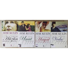 Eser Everest Yayınları Ayşe Kulin - Midi Boy 4 Kitap Set- Umut - Veda - Hüzün -Hayat