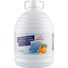 Ovalette Turunç Aromalı Dondurma Şurubu (Blue Curaçao) - 5 kg