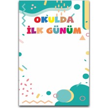 heptex Okulda Ilk Günüm Hatıra Fotoğraf Panosu Branda 100X150