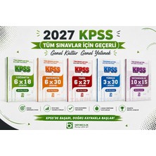 Bigelio Yayıncılık 2027 KPSS GYGK Tüm Dersler 31 Deneme QR Çözümlü ( Tarih - Coğrafy