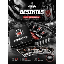 Mythos Cards Mythos First Beşiktaş 2025-2026 Sezonu Koleksiyon Kartları Metal Kutu | 34 Kart | Resmi Lisanslı
