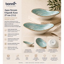 Bonna Aqua Stream Organik Kase 27 cm (2 Li) AAQSTR27KS