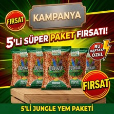 Jungle Muhabbet Kuşu Yemi 500 Gr. 5 Adet Ürün Fırsatı