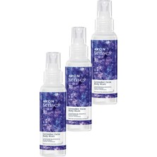 Avon Lavender Calm Lavanta ve Misk Kokulu Vücut Spreyi 100 Ml. Üçlü Set