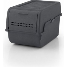 Jet's Home Mini Patates Soğan Sepeti Antrasit 8 L - Bpa Free Havalandırmalı Sebzelik