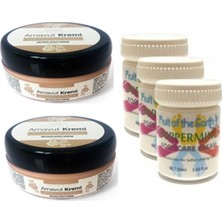 Fırfır Moda Hintohu Three Brand 50ML Arnavutaklıkkremi 2AD+FOOT Carecream 50ML Ayak Bakımkremi Naneferahlığıvek