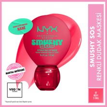 NYX Professional Makeup Smushy Sos Yoğun Nemlendirme Etkili Dudak Maskesi - 07 Red-Y 2 Chill