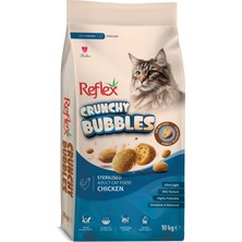 Reflex crunchy Bubbles Tavuklu Kısırlaştırılmış Kedi Maması 10KG