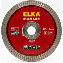 Elka Hassas Kesim Seramik Porselen Granit Testeresi Elmas Kesici Disk 115X1.4MM