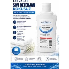 Takvasan Hac ve Umre Için Sıvı Deterjan 200 ml Parfümsüz ve Kokusuz Temizlik