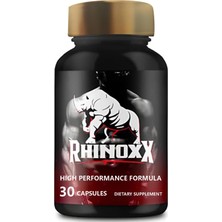 Fırfır Moda Erkekler Için Rhinox x  Performans ve Enerji Içerekli- 30 Kapsül Altın Kapak