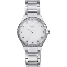 Obaku Denmark V317LECWSC Quartz Çelik Gri Safir Cam 32 mm Kadın Kol Saati