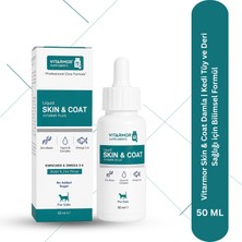 VITARMOR SUPPLEMENTS Vitarmor Skin & Coat Damla | Kedi Tüy ve Deri Sağlığı Için Bilimsel Formül