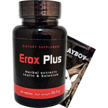 Fırfır Moda Eroxplus Erkeklere 30LU Özel Perfor.mans Destekleyici BRK:003 + H.ediye Playboy Kaydıran Jel