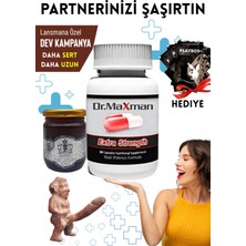 Fırfır Moda Baron Macun + Dr.maxman Sertleştiricili Geciktiricili Büyütücülü Etkili Erkek Performans Arttırıcılı Set