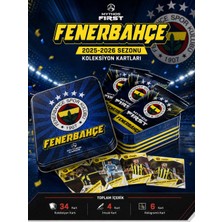 Mythos Cards Mythos First Fenerbahçe 2025-2026 Sezonu Koleksiyon Kartları Metal Kutu | 34 Kart | Resmi Lisanslı