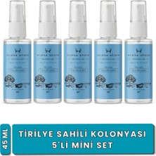 Bursa Şehir Kolonyaları, Tirilye Sahili Kolonyası, 5'li Mini Set, 45 ml