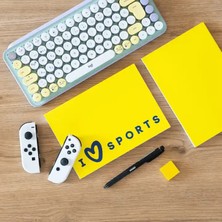 Be Online Sport Collection I Love Sports - Esnek Kapak Çizgili Defter 14,8X21 cm 160 Sayfa Not Defteri
