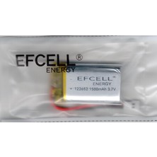 Efcell Amatör Mini Drone Batarya Soketli Polimer Pil 3.7V 1500MAH 09X26X45 Iki Pinli Soket Rc Quadcopter /rc Dronlar
