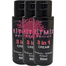 Fırfır Moda Ritmix Erkeğe Özeı Cinsel3 Adet 3 Farklı Özellikli Bakım Kremi 60 ml