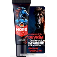 Fırfır Moda Yurorganicq Hors Active Cream Uzun Süre Etkili Erkeklere Özel Krem 50ML / Long Time Effect Retarder And Hardener Cream 50ML